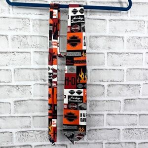 🏍️|•HARLEY-DAVIDSON•| Ralph Marlin Biker Neck Tie🏍️
